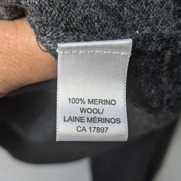 BANANA REPUBLIC Men Crewneck Shirt Long Sleeve 100% Merino Wool Size Large - Picture 6 of 9